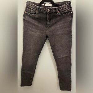 Mango Black Skinny Jeans Stretchy Denim